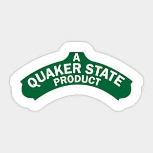 Quaker State Oil Sticker